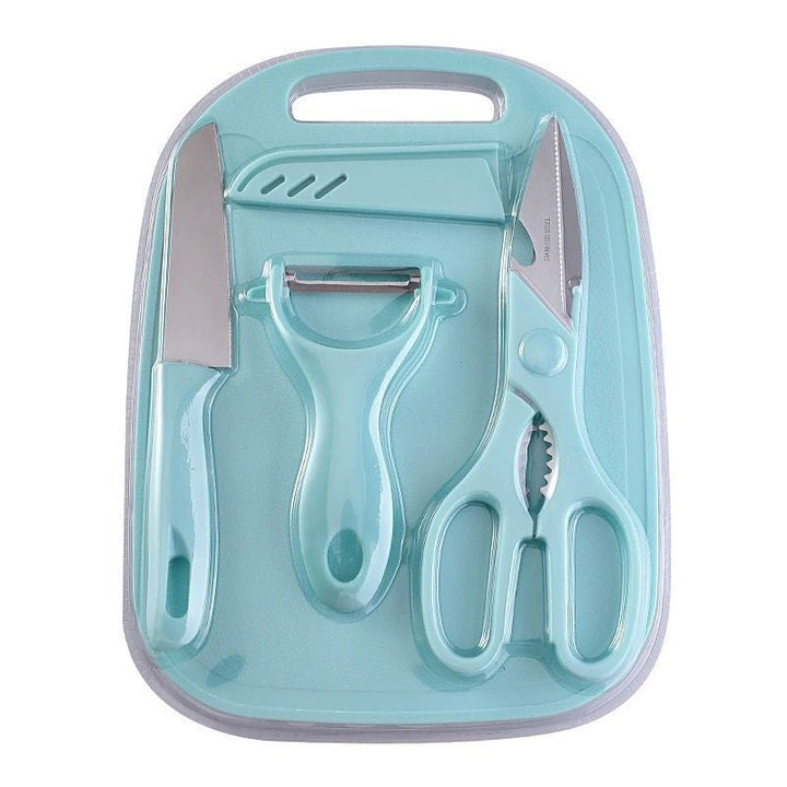 Conjunto de Utensílios de Cozinha 4 Peças - (Cores Sortidas)