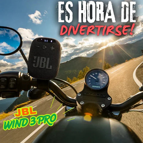 PARLANTE WIND 3 VERSIÓN PRO CON PANTALLA + RESISTENTE AL AGUA + ENVÍO GRATIS!