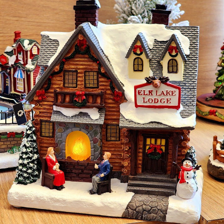 CENÁRIO VILA NATALINA CHALÉ NEVADO 24CM  - PRÉ VENDA 2025