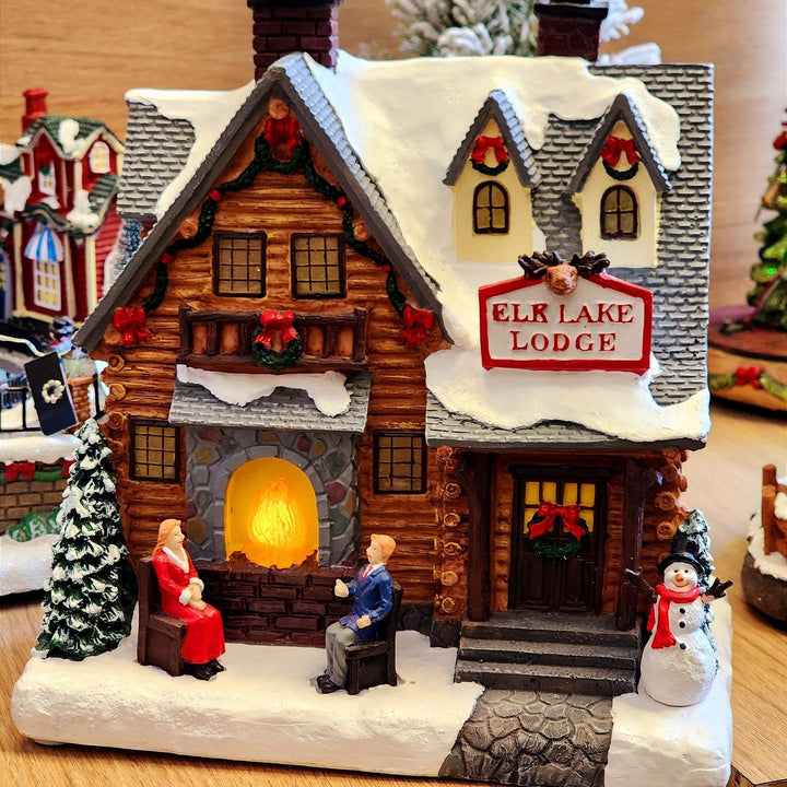 CENÁRIO VILA NATALINA CHALÉ NEVADO 24CM  - PRÉ VENDA 2025