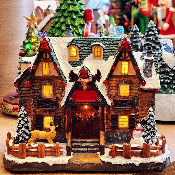 CENÁRIO VILA NATALINA CHALÉ NEVADO 21CM  - PRÉ VENDA 2025