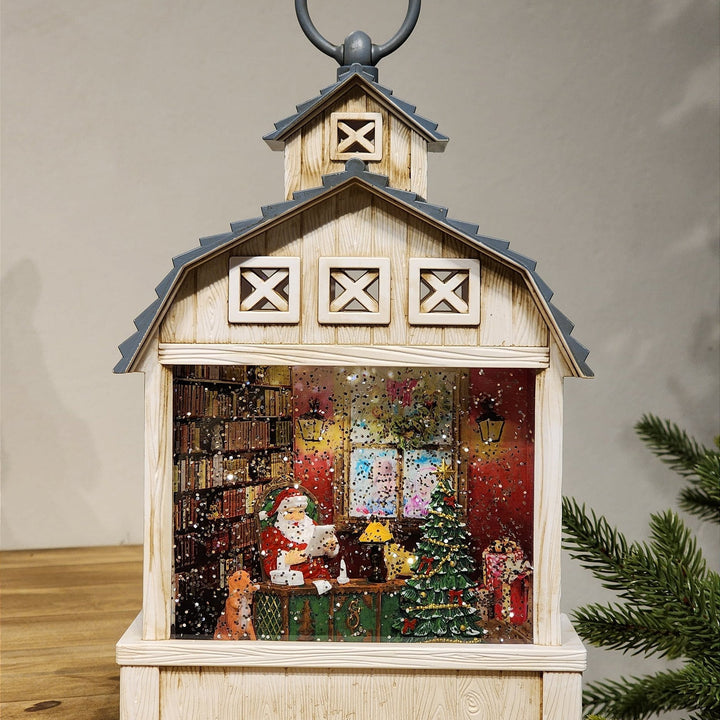 CENÁRIO NA LANTERNA COM LUZ, SOM E MOVIMENTOS 31,5CM