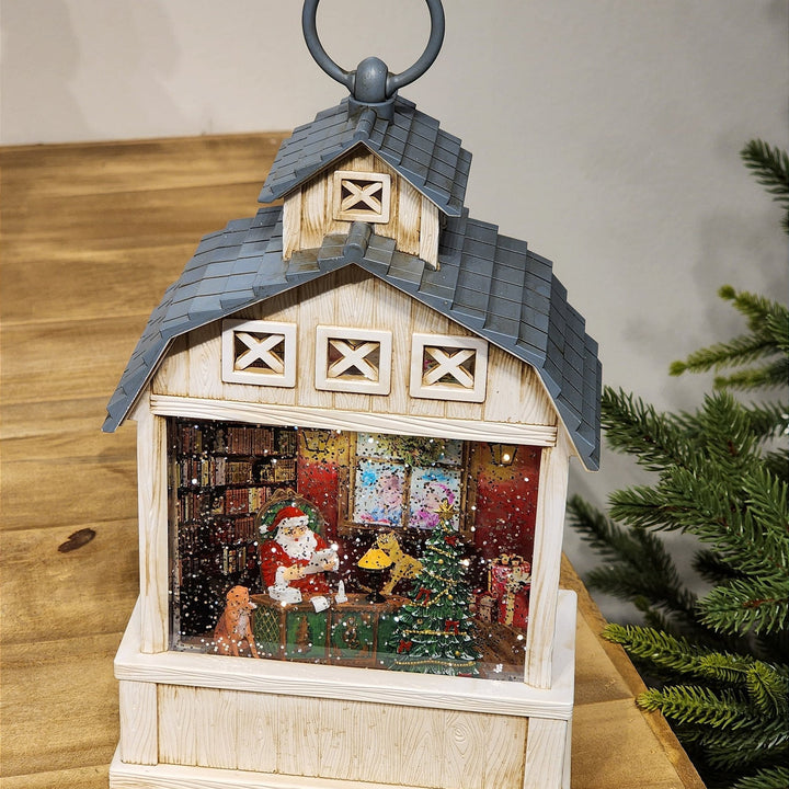 CENÁRIO NA LANTERNA COM LUZ, SOM E MOVIMENTOS 31,5CM