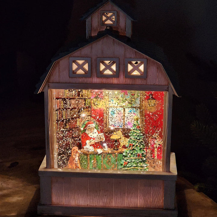 CENÁRIO NA LANTERNA COM LUZ, SOM E MOVIMENTOS 31,5CM