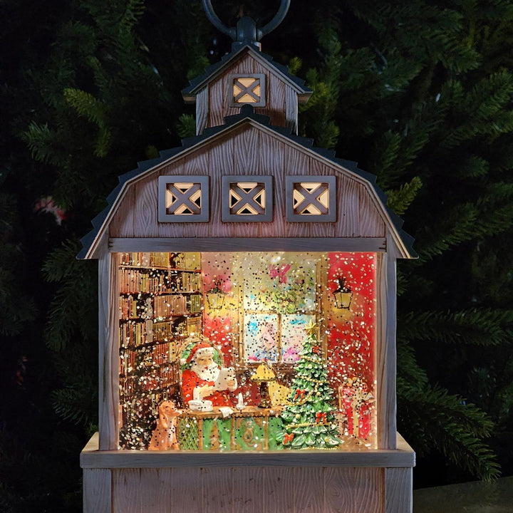 CENÁRIO NA LANTERNA COM LUZ, SOM E MOVIMENTOS 31,5CM