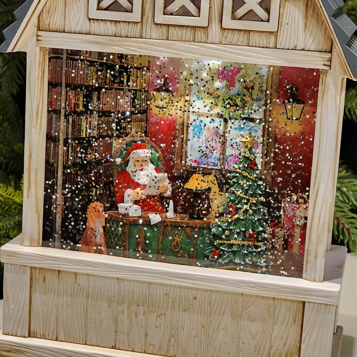CENÁRIO NA LANTERNA COM LUZ, SOM E MOVIMENTOS 31,5CM