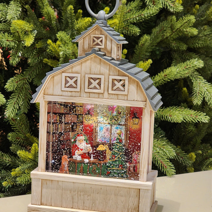 CENÁRIO NA LANTERNA COM LUZ, SOM E MOVIMENTOS 31,5CM