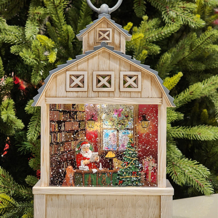 CENÁRIO NA LANTERNA COM LUZ, SOM E MOVIMENTOS 31,5CM