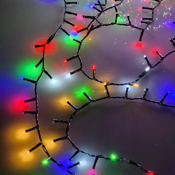 PISCA FESTÃO 1600 LEDS 50 METROS COLORIDO COM STROBO COLORIDO BIVOLT USO INTERNO E EXTERNO - PRÉ VENDA