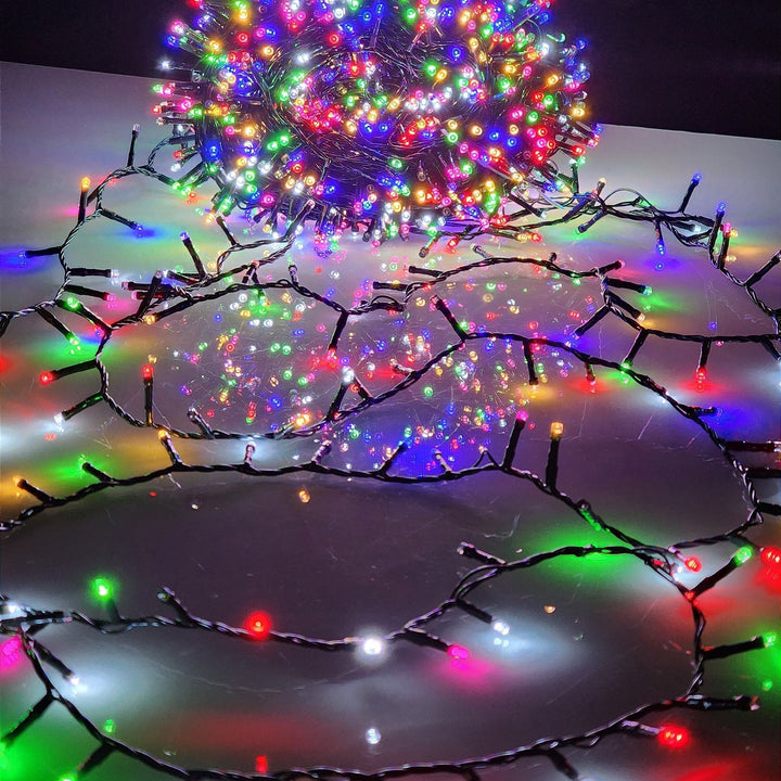 PISCA FESTÃO 1600 LEDS 50 METROS COLORIDO COM STROBO COLORIDO BIVOLT USO INTERNO E EXTERNO - PRÉ VENDA