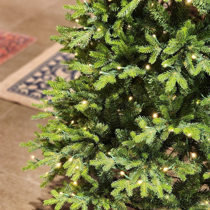 ÁRVORE REALISTA PINHEIRO AUSTRAL 2,10CM 450 LEDS WARM 801 GALHOS BIVOLT