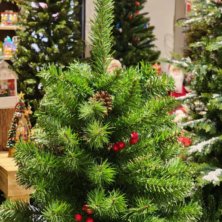 ÁRVORE PINHEIRO BERRY E PINHA 530 GALHOS 1,50CM