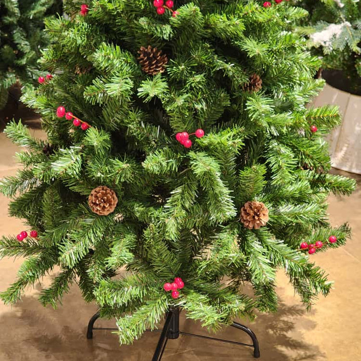 ÁRVORE PINHEIRO BERRY E PINHA 530 GALHOS 1,50CM