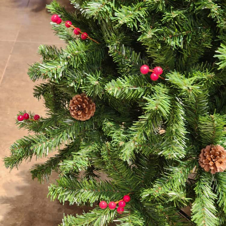 ÁRVORE PINHEIRO BERRY E PINHA 530 GALHOS 1,50CM