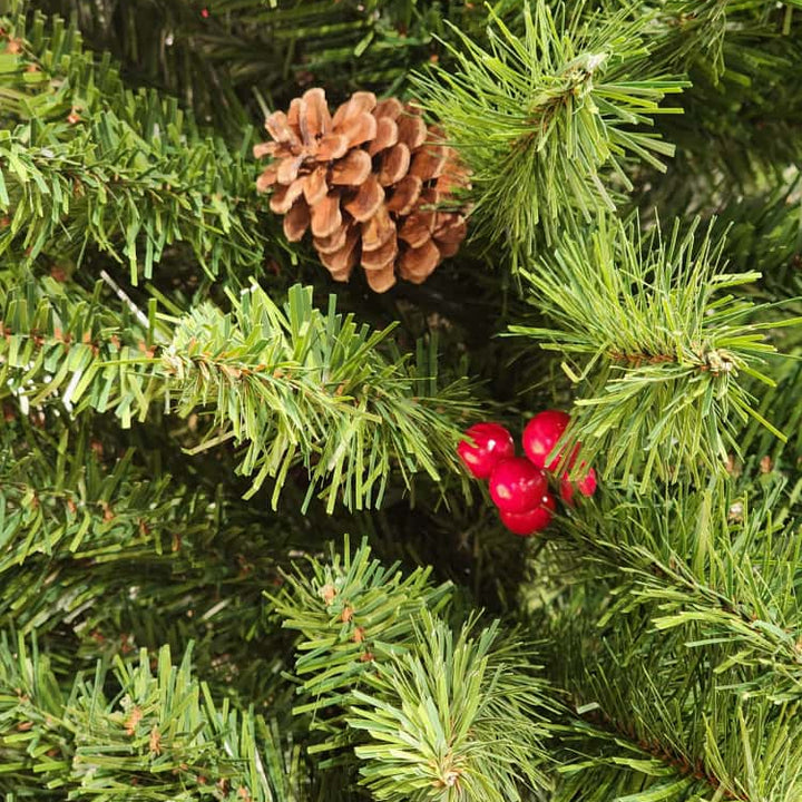 ÁRVORE PINHEIRO BERRY E PINHA 810 GALHOS 1,80CM