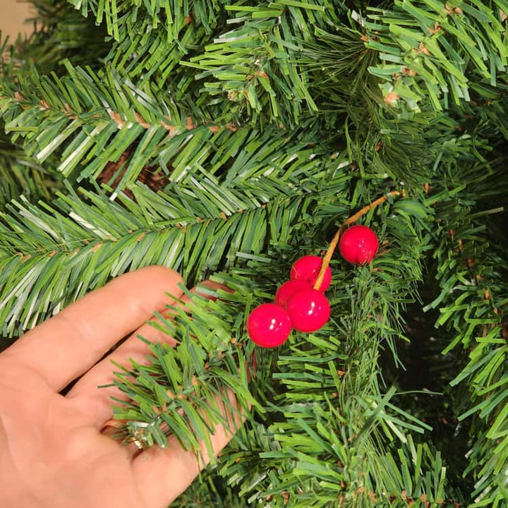 ÁRVORE PINHEIRO BERRY E PINHA 810 GALHOS 1,80CM