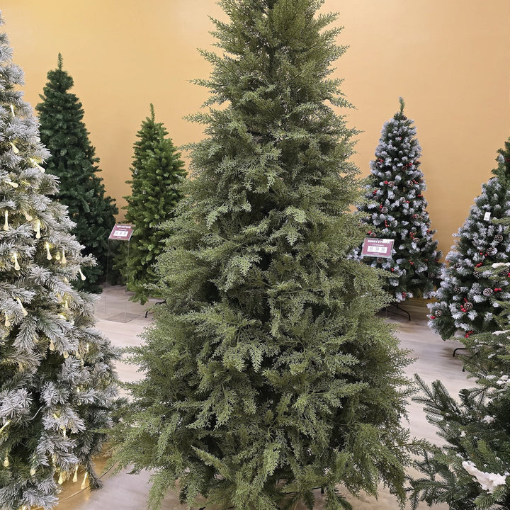 ÁRVORE PINHEIRO SUPER REALISTA NEW JERSEY 1240 GALHOS 2,10CM - PRÉ VENDA 2025