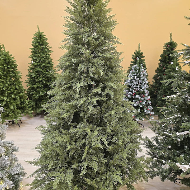 ÁRVORE PINHEIRO SUPER REALISTA NEW JERSEY 1240 GALHOS 2,10CM - PRÉ VENDA 2025