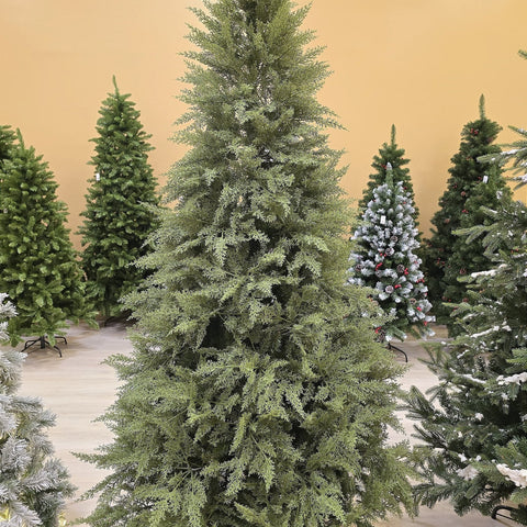 ÁRVORE PINHEIRO SUPER REALISTA NEW JERSEY 1240 GALHOS 2,10CM - PRÉ VENDA 2025