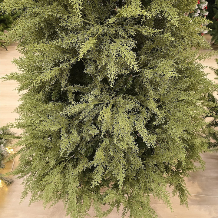 ÁRVORE PINHEIRO SUPER REALISTA NEW JERSEY 1240 GALHOS 2,10CM - PRÉ VENDA 2025