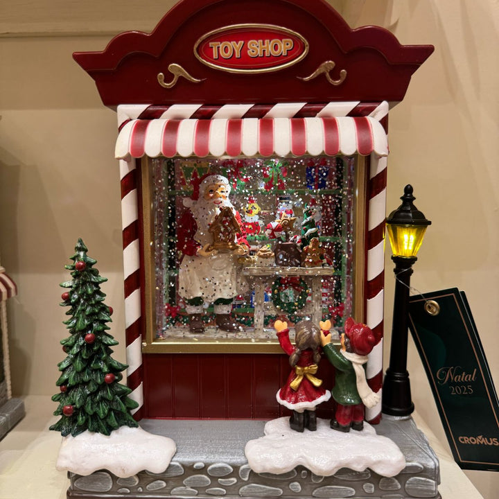 CENÁRIO LOJA DE BRINQUEDOS COM ÁGUA 22CM