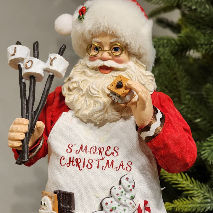 PAPAI NOEL MARSHMALLOW COLEÇÃO KURT S. ADLER 27CM