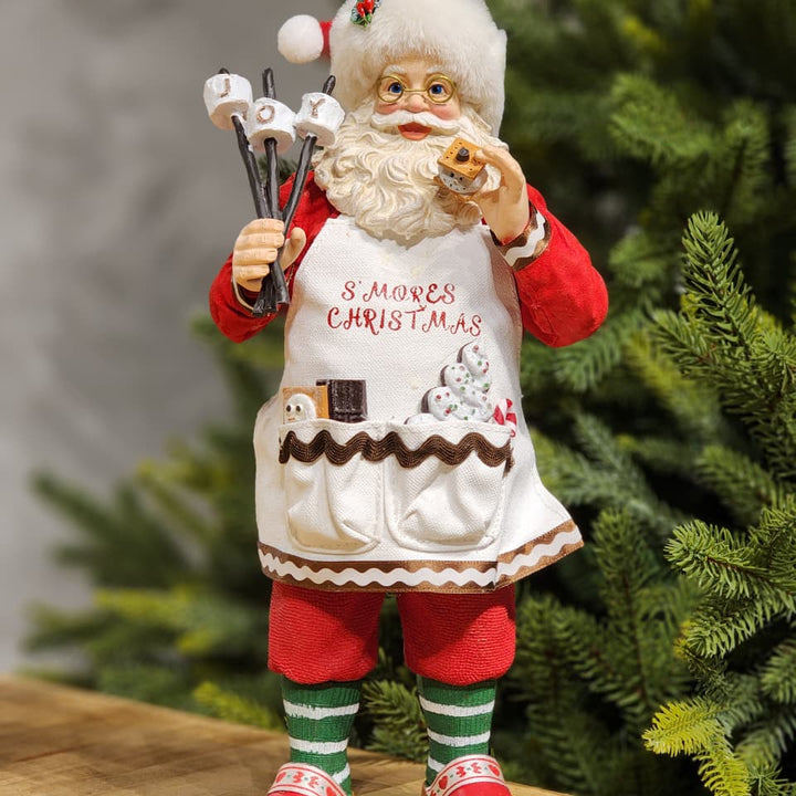 PAPAI NOEL MARSHMALLOW COLEÇÃO KURT S. ADLER 27CM