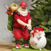PAPAI NOEL GOLF COLEÇÃO KURT S. ADLER 27CM